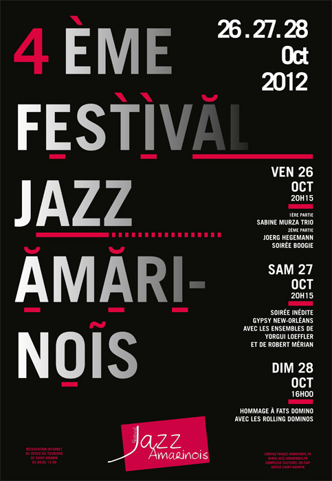 Affiche 2012 Jazz Amarinois