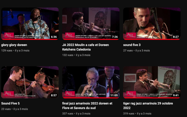 videos festival jazz amarinois