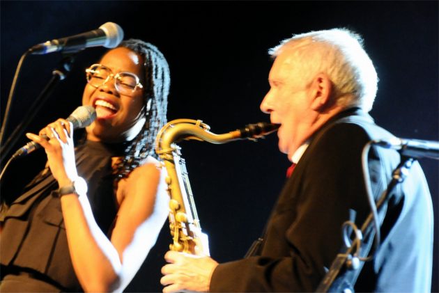Flore M LG au festival du jazz amarinois 2024